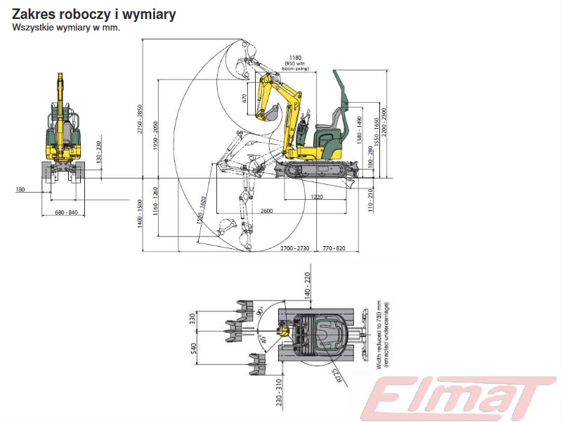 Koparka G Sienicowa T Yanmar Sv Elmat